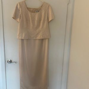 Beaded mother of the bride gown